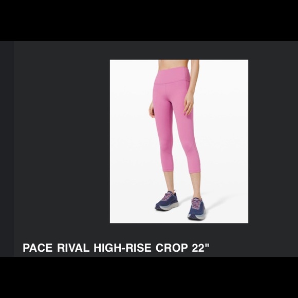 Lululemon crop leggings size 8 - Picture 2 of 7